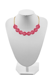 necklace geometric 3d print model - Mito3D