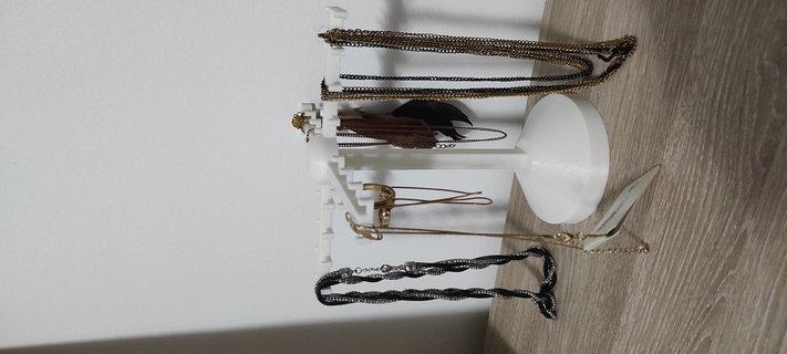 collana braccialetto Schermo gioielleria gioiello Conservazione organizzatore regalo collane braccialetti 3d print model - Mito3D