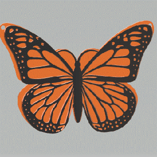 collar colgante pendiente monarca mariposa joyería diseño hermoso Moda papiloma fdm ender oro estilo 3d print model - Mito3D