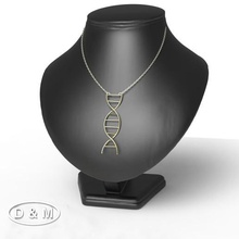 collier de stand pr sentoir verser la mode accessoires le bijoux l'artisanat bijou art 3d print model - Mito3D