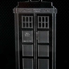 necklace tardis laser-cut time-traveling jewelry various 3d print model - Mito3D
