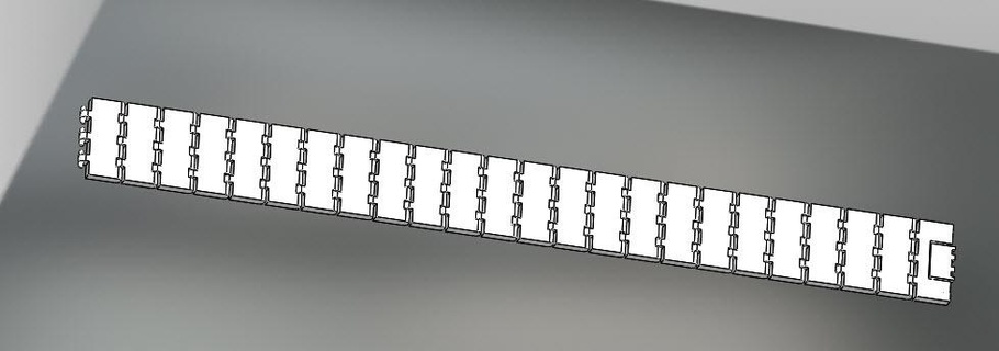 Halsketten Halterung Stoff Halskette Mode 3d print model - Mito3D