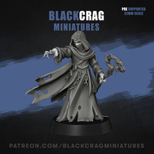necromancer wizard game undead mage character sorcerer evil chaos 3d print model - Mito3D