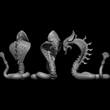 necroserpent mezar krallar Toplam savaş topyekün Mezarlar Oldwarhammer Ageofsigmar fantezi 3dmodel 3dprint 3d minyatür 3d print model - Mito3D