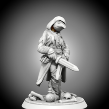 nécrotique assassin figurine Jeu donjon dragon planche jdr jds miniature 3d print model - Mito3D