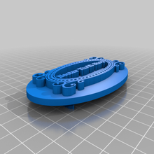 néctar brechó 2 oval ferramenta A impressão 3d 3d print model - Mito3D