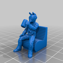 neesh sentado Rodian swl escala livre cantina colaborar Estrela guerras legião toy_game_accessories 3d print model - Mito3D