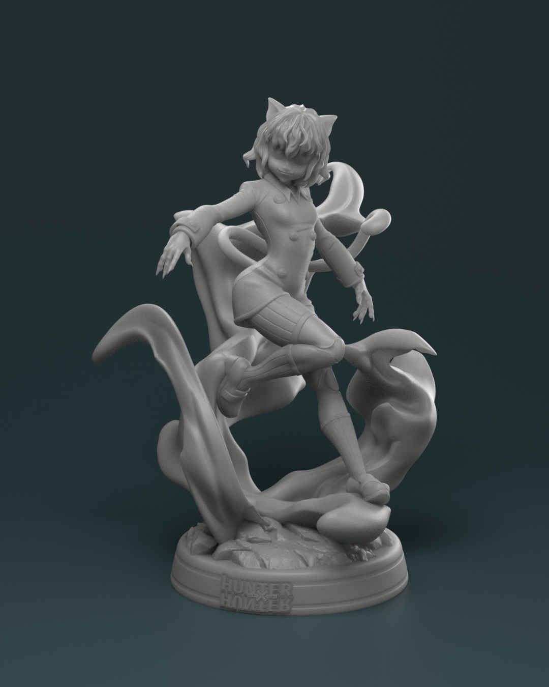 neferpitou - hunter x pitou hxh hunterxhunter gon killua hisoka anime 3D print model - Mito3D