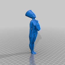 nefertiti sanat heykeller 3d print model - Mito3D