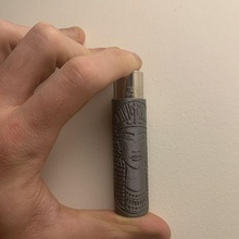 nefertiti clipper Astuccio guaina sigaretta accendino copertina alloggi 3d print model - Mito3D
