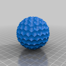 negativo sfera morso sfere art sculture 3d print model - Mito3D