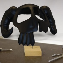 nelliel bleach - máscara da série vários 3d print model - Mito3D