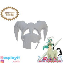 nelliel centaur mask 3d model digital file - bleach cosplay printing- print 3d print model - Mito3D
