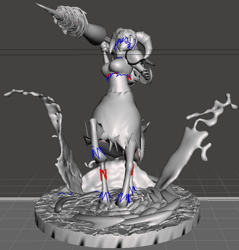 nelliel résurrection Jeu jouet 3D print model - Mito3D