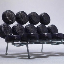 nelson marshmallow sofá a casa 1 16 escala eames era móveis george madiverse mad século moderno men mcm meados do moderna brinquedo modelo de 3d print model - Mito3D