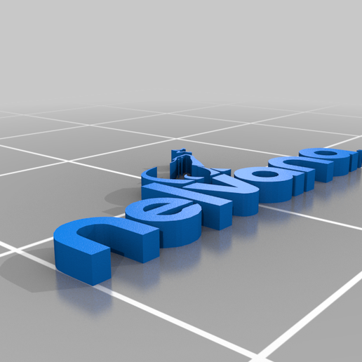 nelvana logotipo 3D print model - Mito3D