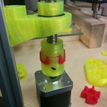 nema17 12mm ballscrew flexible coupling tool 3d printer parts 3d print model - Mito3D