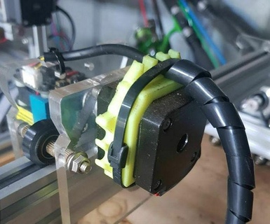 nema17 cable relief organiser Tools 3d printing 3d print model - Mito3D
