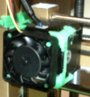 nema17 fan mount 20 Ferramentas ventilador monte nema 17 stepper 3d impressora acessórios 3d print model - Mito3D