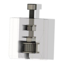 nema17 press-fit pulley extractor tool creality ender 3 gt2 press fit pressfit hand tools 3d print model - Mito3D