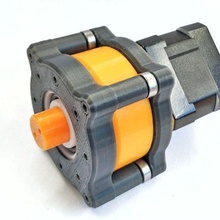 nema17 stepper motor planetary gearbox 1 5 reduction gear robotics 3d print model - Mito3D