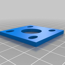 nema 14 plate 3d_printing 3d print model - Mito3D