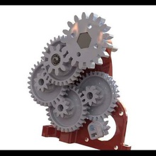 nema 17 gearbox 1 202 various 200 gearmotor gears helicodal high torque motor engineering 3d print model - Mito3D