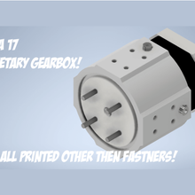 nema 17 planetary gearbox gadget 3d print cnc robotics 3d print model - Mito3D