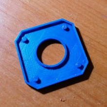 nema 17 silicone damper mold tool nema17 composite 3d printer parts 3d print model - Mito3D