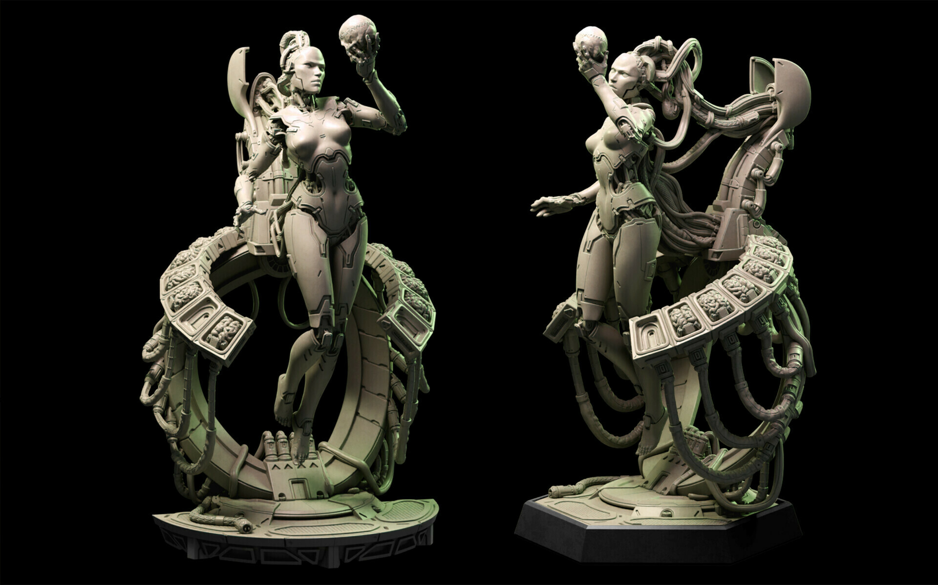 nemesis-the first singularity  3D print model - Mito3D