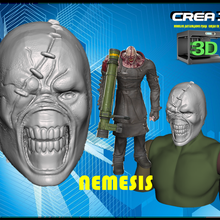 nemesis head 3d print model - Mito3D