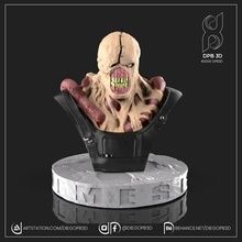 nemesi residente male 3 2 gioco cattivo ospite zombie stl 3d 3dprint scultura orrore 3d print model - Mito3D