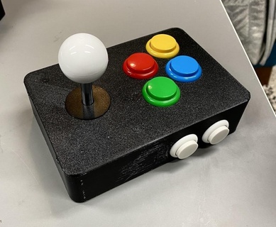 neo geo arcade controller joystick video games consoles gaming 3d print model - Mito3D