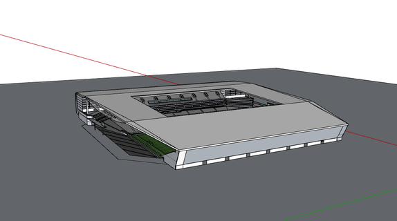 neo química arena corinthians estádio 2023 futebol nfl nba mlb nhl Brasil 3d print model - Mito3D