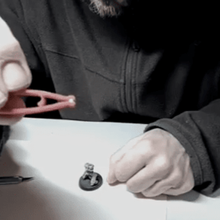 neodimio pinzette d2 3mm magnete pizzico Modelli miniatura modellismo micro piccolo 3d print model - Mito3D