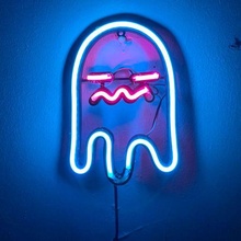 neon arkadaş canlısı hayalet 3d print model - Mito3D