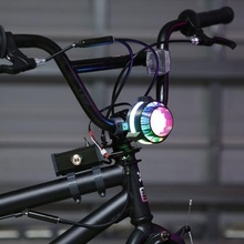 neopixel bici leggera vari adafruit piuma faro anteriore led luce a fai da te 3d print model - Mito3D