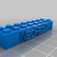 neorazz Lego bloccare personalizzato costruzione_giocattoli 3d print model - Mito3D