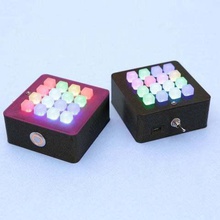 neotrellis sound board tool electronics rgb propmaker neopixel musical instrument led effects button box audio arduino adafruit feather 3d print model - Mito3D