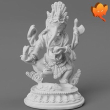 népalais nritya Ganesha Danseur art Népal Ganesh Inde hindou hindouisme l'éléphant dansant 3d print model - Mito3D