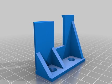 nerf alphapoint Mauer montieren gespiegelt Spiel Spielzeug 3d print model - Mito3D