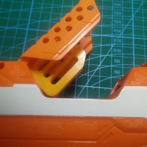 nerf anti jammer gioco di munizioni proiettile porta n-strike la pistola 3D print model - Mito3D