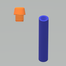 nerf dart storage capsule 3d print model - Mito3D
