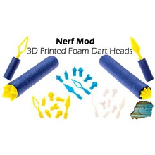 nerf espuma dartalternative dicas de doom vários mod 3d print model - Mito3D