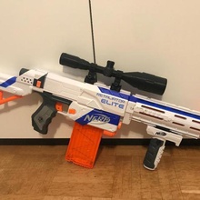 nerf gun elite sniper scope Spiel cosplay - Spielzeug Spielzeug, Spiel-Zubehör 3d print model - Mito3D