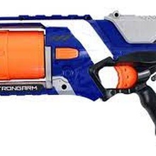 nerf pistola brazo fuerte juguetes juguete niño guerra 3d print model - Mito3D