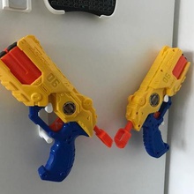 nerf gun wall mount game nerfgun organization organizer toy accessories 3d print model - Mito3D