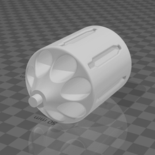 nerf çekiç atışı 7 mod dart 3d print model - Mito3D
