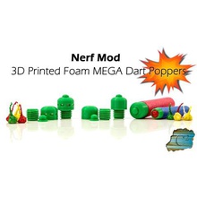 nerf mega explosif conseils partie composant logiciel enfichable de la mousse pointes fléchettes divers 3d print model - Mito3D