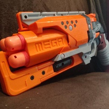 nerf mega hammershot divers 3d print model - Mito3D